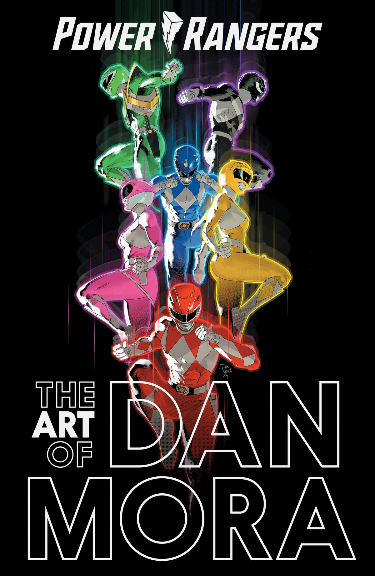 The Power Rangers Art of Dan Mora ISBN: 9798892158756 - FOC DATE: 5/24/26 - Release Date: 8/25/26