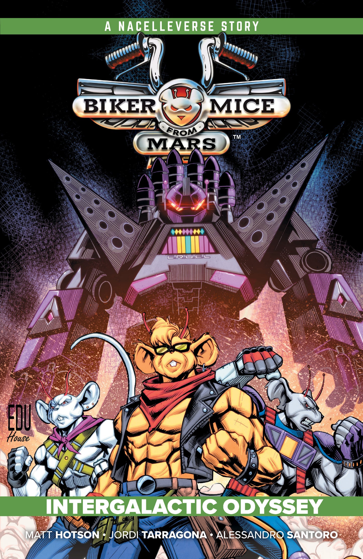 Biker Mice from Mars Vol. 2: Intergalactic Odyssey ISBN: 9798894881171 - FOC DATE: 7/26/26 - Release Date: 8/18/26