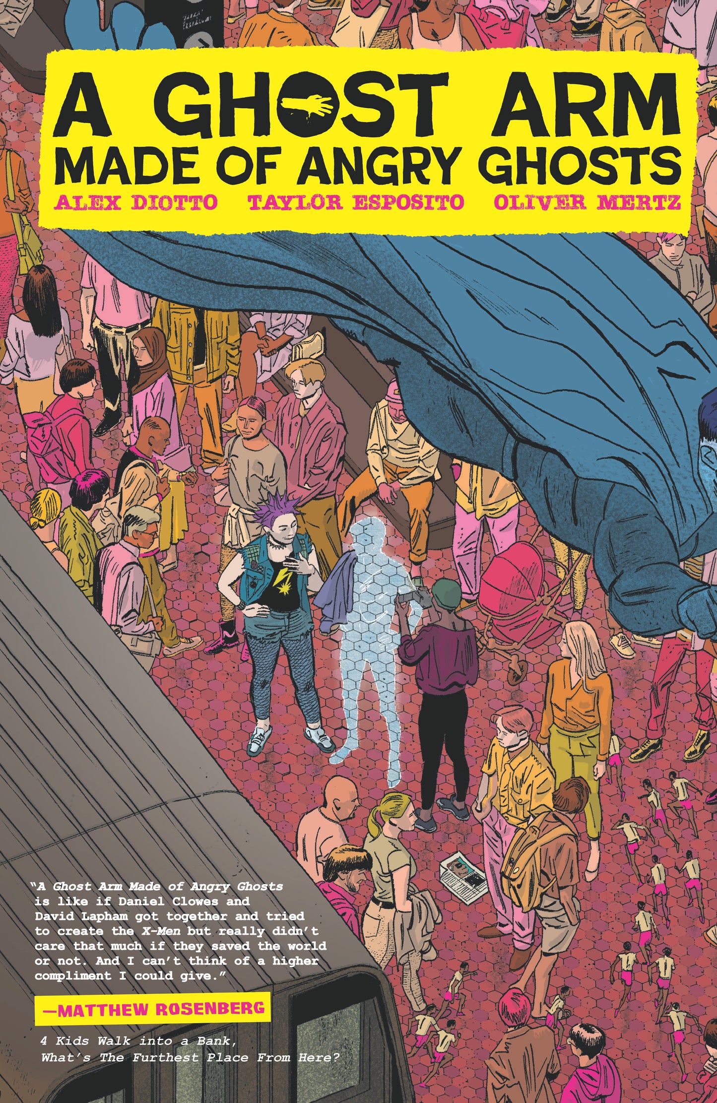 A Ghost Arm Made of Angry Ghosts ISBN: 9798894883182 - FOC DATE: 8/9/26 - Release Date: 9/1/26