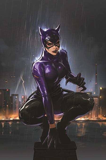 CATWOMAN #63 CVR E INC 1:25 LESLEY LEIRIX LI CARD STOCK VAR - Release Date: 3/19/24