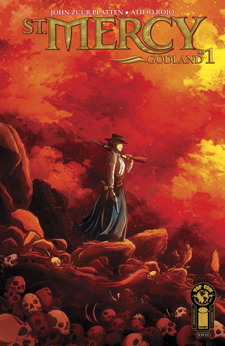 ST MERCY VOL 2 GODLAND #1 (OF 4) CVR B LYNDON WHITE VAR - Release Date: 4/10/2024