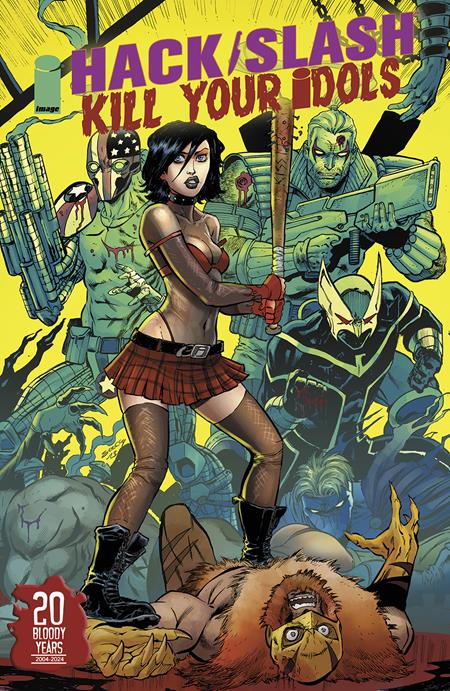 HACK SLASH KILL YOUR IDOLS (ONE SHOT) CVR A TIM SEELEY (MR) - Release Date: 4/3/2024