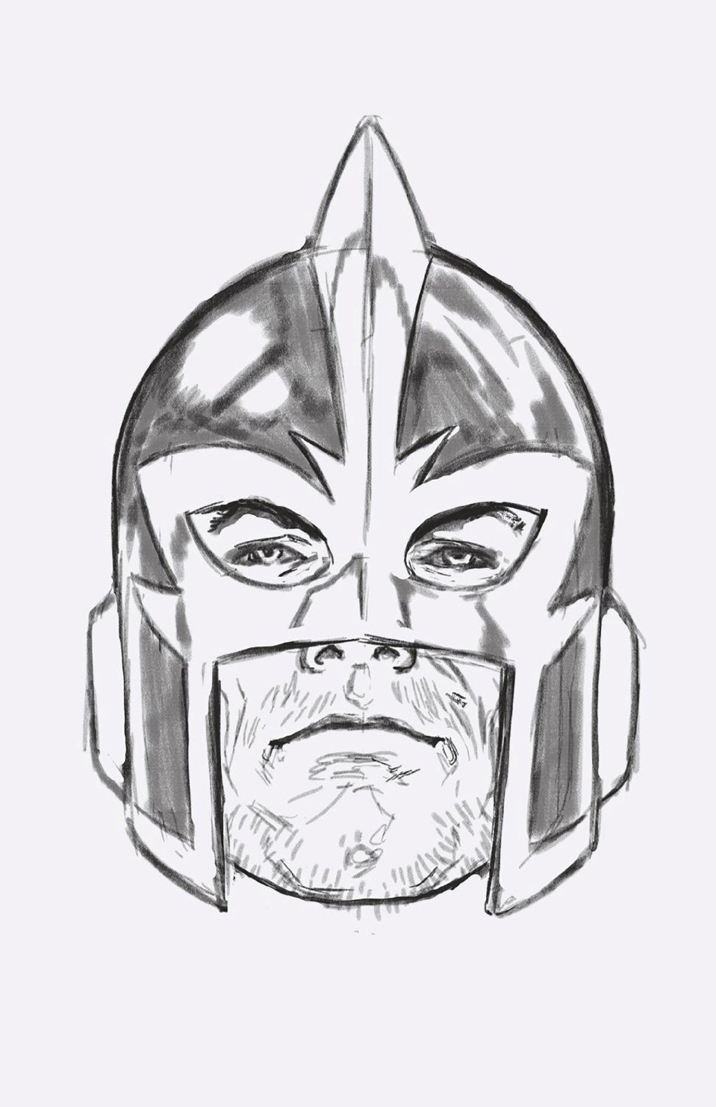 1:50 Variant - AVENGERS #11 MARK BROOKS HEADSHOT VIRGIN SKETCH VARIANT - Release Date: 3/6/24