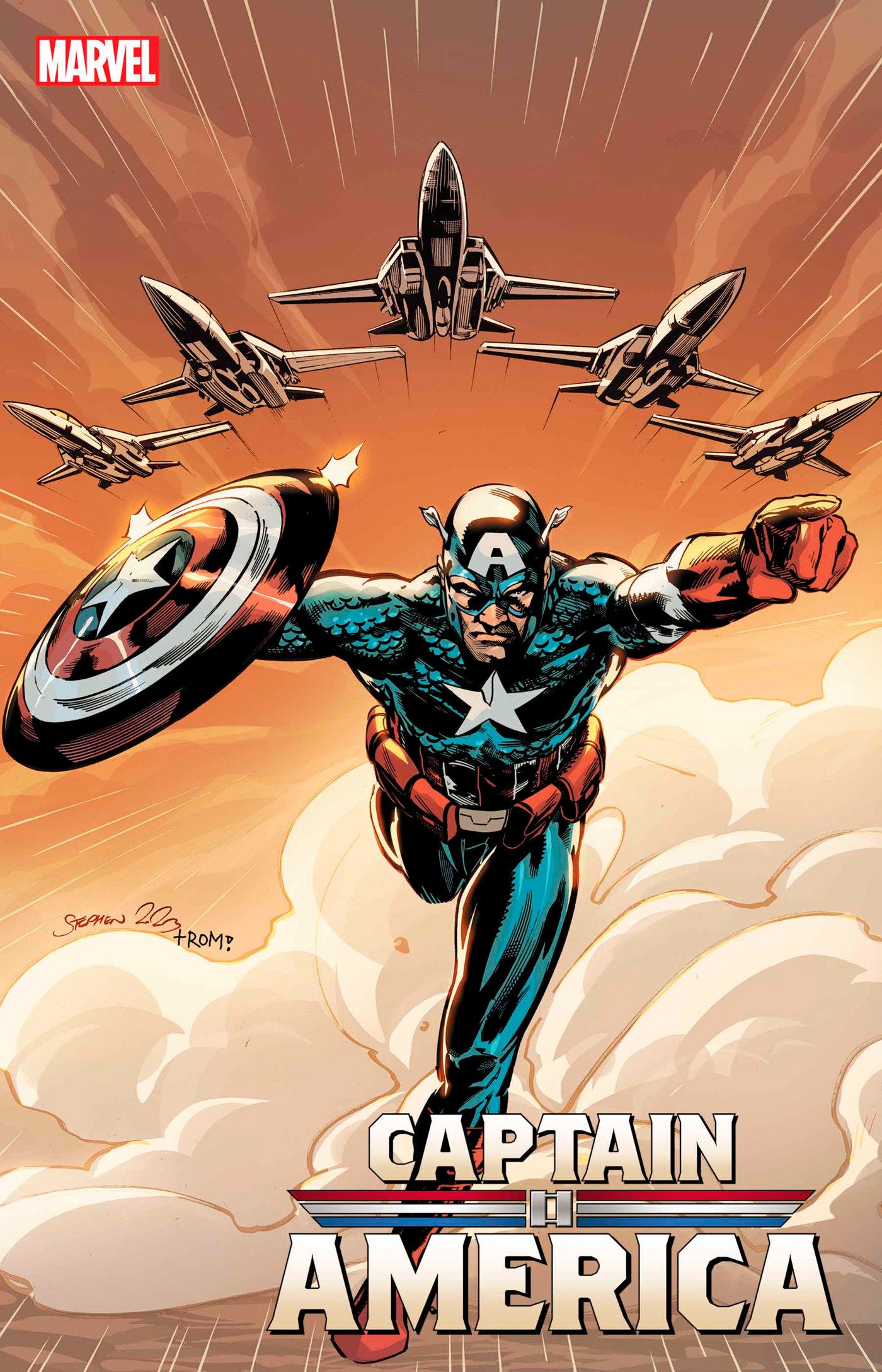 CAPTAIN AMERICA #7 STEPHEN MOONEY VARIANT - Release Date: 3/6/24
