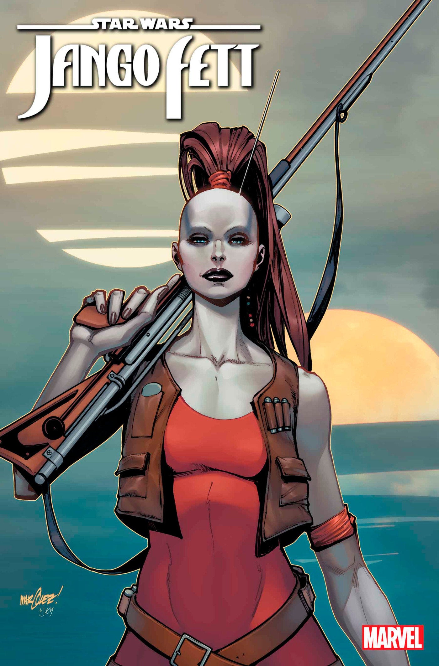 1:25 Variant - STAR WARS: JANGO FETT #1 DAVID MARQUEZ VARIANT - Release Date: 3/20/24