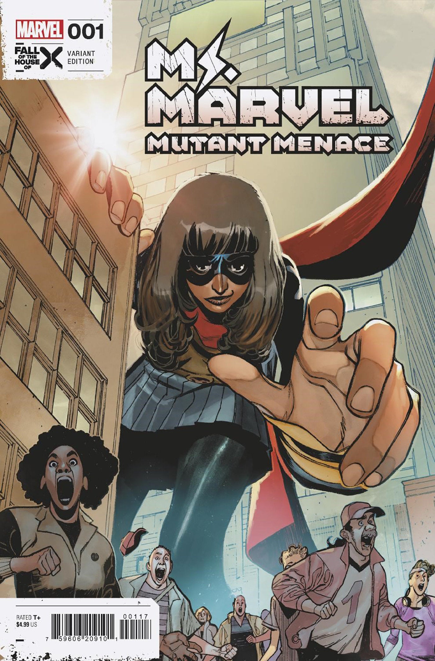 1:25 Variant - MS. MARVEL: MUTANT MENACE #1 SARA PICHELLI VARIANT - Release Date: 3/6/24