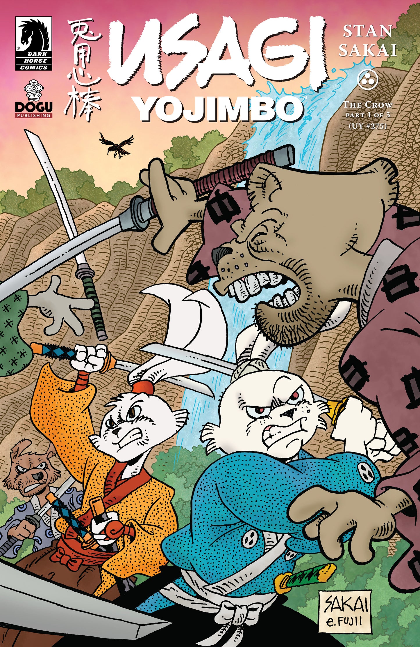 Usagi Yojimbo: The Crow #1 (CVR A) (Stan Sakai) - Release Date: 4/3/24
