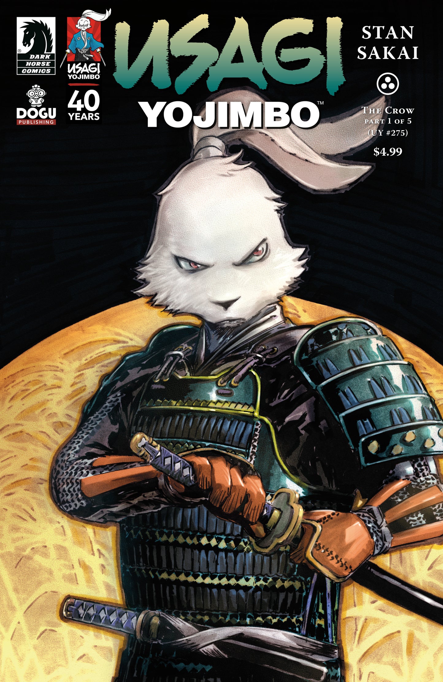 1:40 Variant - Usagi Yojimbo: The Crow #1 (CVR C) (1:40) (Arita Mitsuhiro) - Release Date: 4/3/24
