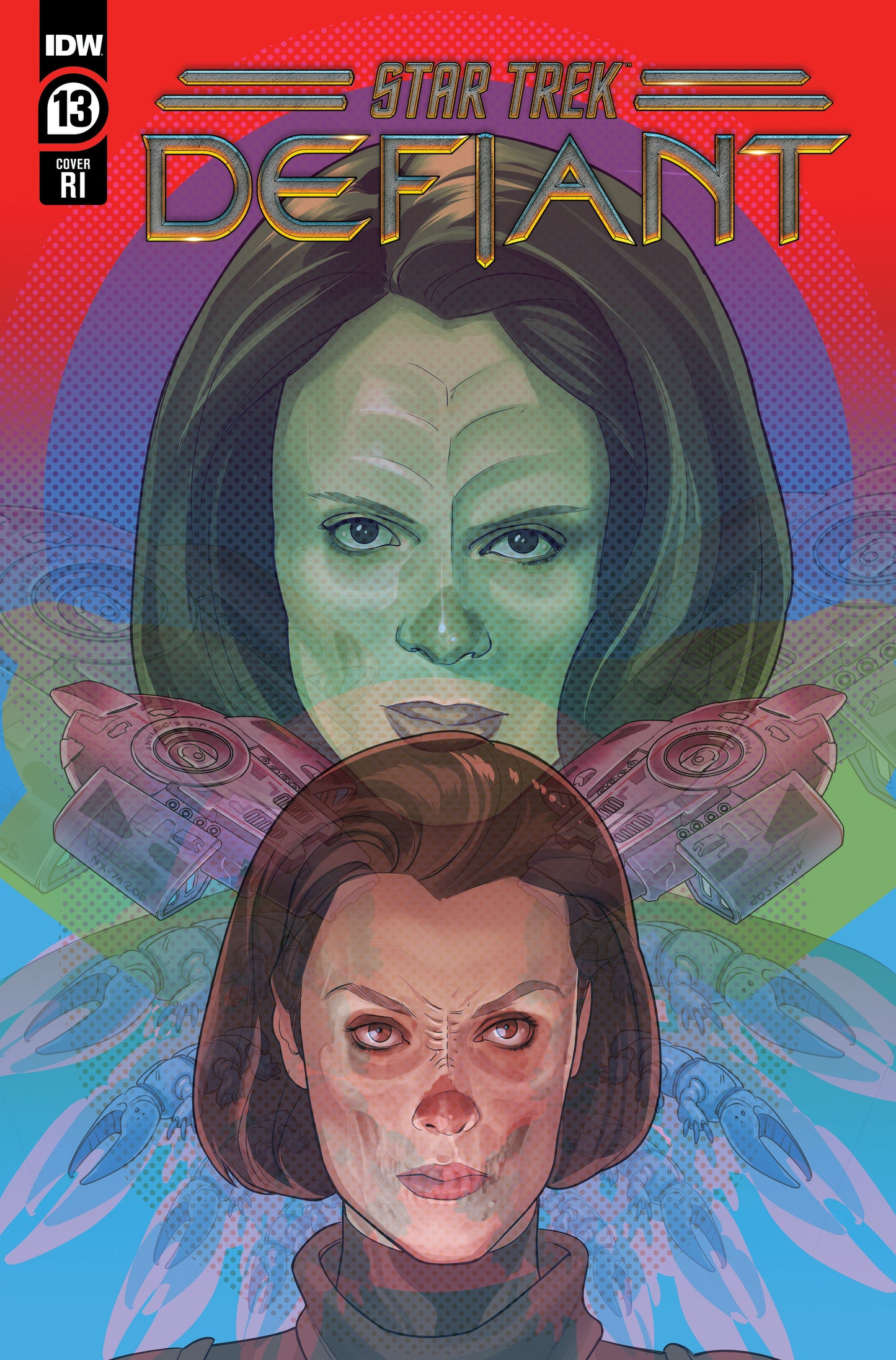 1:10 Variant - Star Trek: Defiant #13 Variant RI (10) (Stott) - Release Date: 3/27/24