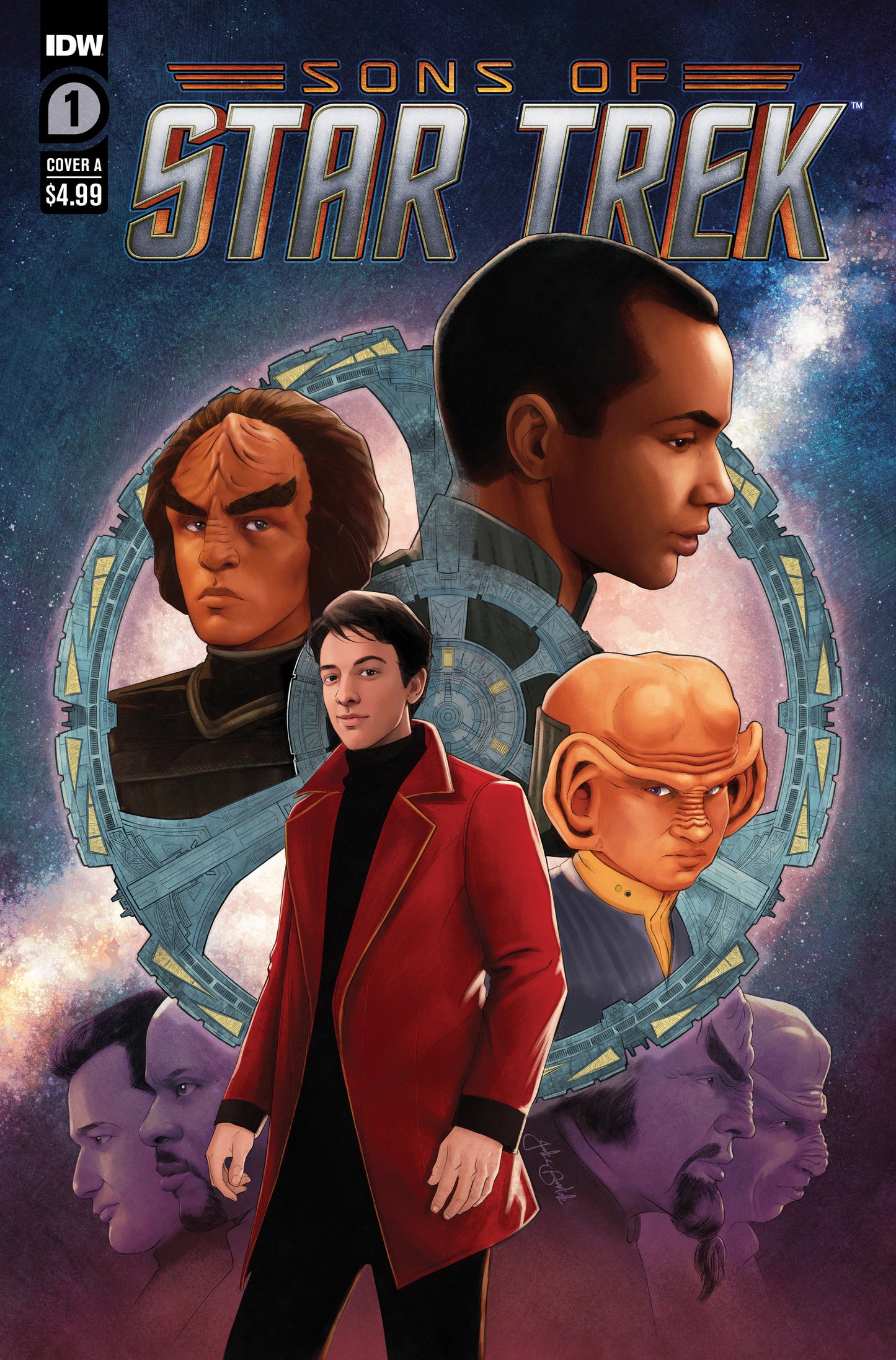 Star Trek: Sons of Star Trek #1 Cover A (Bartok) - Release Date: 3/13/24