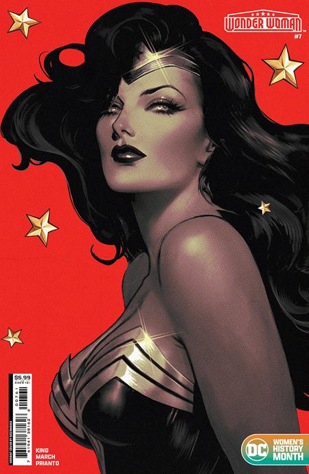 WONDER WOMAN #7 CVR D SOZOMAIKA WOMENS HISTORY MONTH CARD STOCK VAR - Release Date:  3/19/24