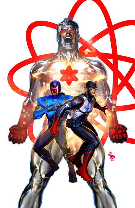 JUSTICE LEAGUE THE ATOM PROJECT #3 (OF 6) CVR B DAVE WILKINS CARD STOCK VAR  - Release Date:  3/5/25