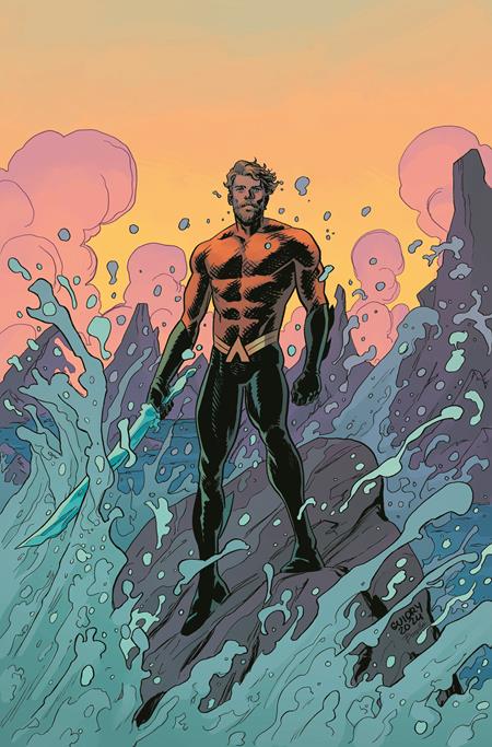 AQUAMAN #3 CVR C GAVIN GUIDRY CARD STOCK VAR  - Release Date:  3/12/25