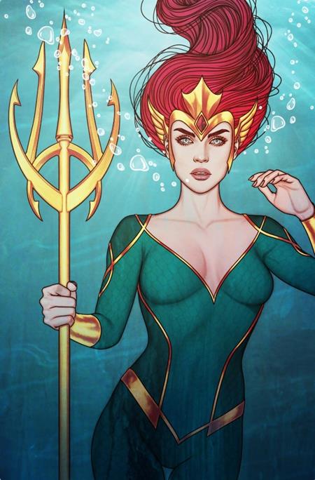 AQUAMAN #3 CVR E JENNY FRISON INTERNATIONAL WOMENS DAY MERA CARD STOCK VAR  - Release Date:  3/12/25