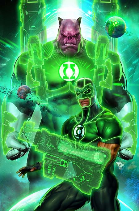 GREEN LANTERN CORPS #2 CVR B DAVE WILKINS CARD STOCK VAR  - Release Date:  3/12/25