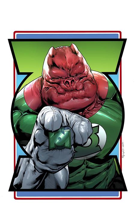 GREEN LANTERN CORPS #2 CVR E FERNANDO PASARIN & OCLAIR ALBERT RECRUITMENT POSTER ACETATE VAR  - Release Date:  3/12/25