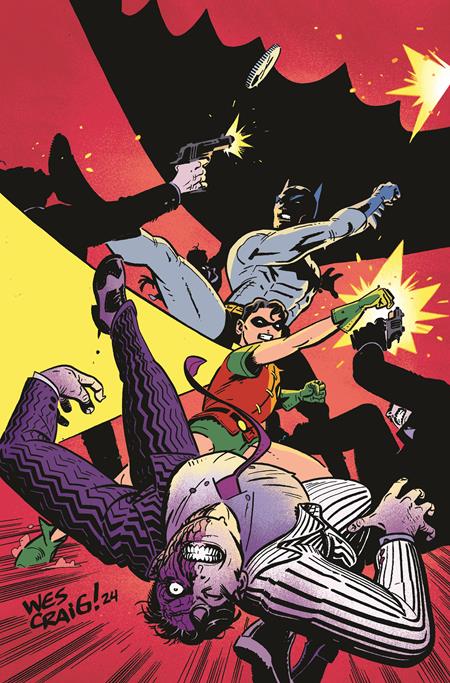 BATMAN & ROBIN YEAR ONE #6 (OF 12) CVR C WES CRAIG CARD STOCK VAR  - Release Date:  3/19/25