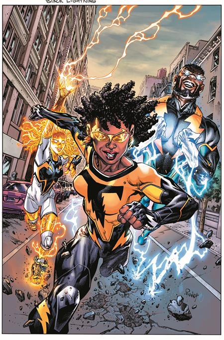 BLACK LIGHTNING #5 CVR B TOM RANEY CARD STOCK VAR  - Release Date:  3/12/25