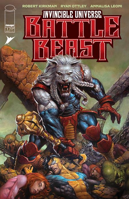 INVINCIBLE UNIVERSE BATTLE BEAST #1 CVR B DAVD FINCH VAR  - Release Date:  4/23/25