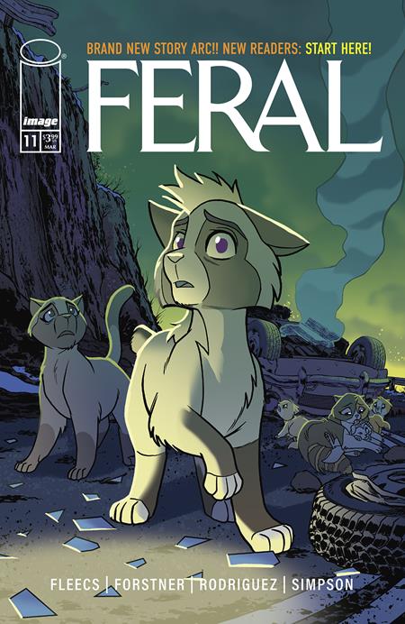 FERAL #11 CVR A TONY FLEECS & TRISH FORSTNER  - Release Date:  3/26/25