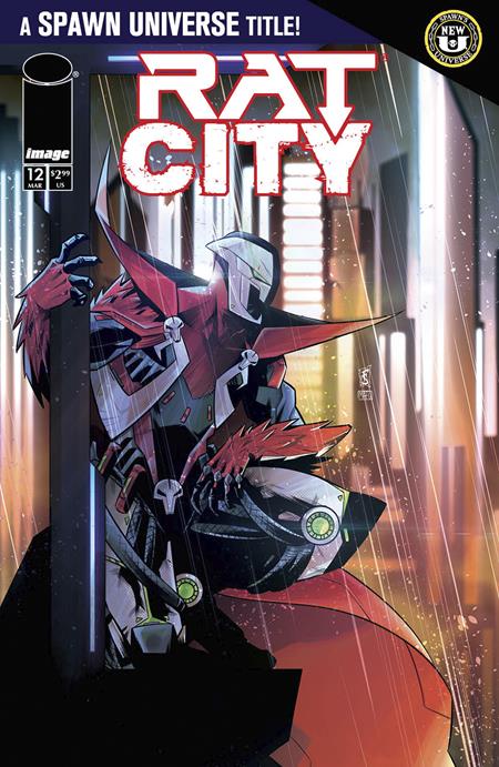 SPAWN RAT CITY #12 CVR B FEDERICO SABBATINI VAR  - Release Date:  3/19/25