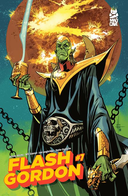 FLASH GORDON #7 CVR B ZACH HOWARD HOMEWORLD VAR  - Release Date:  3/12/25