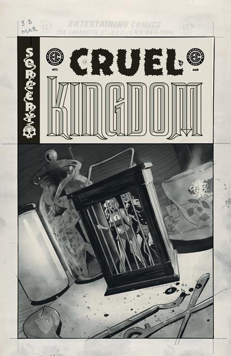 1:20 EC CRUEL KINGDOM #3 (OF 4) CVR D INC 1:20 CARY NORD B&W ARTIST EDITION VAR  - Release Date:  3/5/25