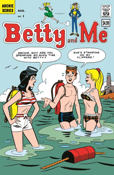 BETTY AND ME #1 (ONE SHOT) FACSIMILE EDITION CVR A DAN DECARLO ISBN: 76281623863200111 - FOC DATE: 2/9/26  - Release Date: 3/4/26