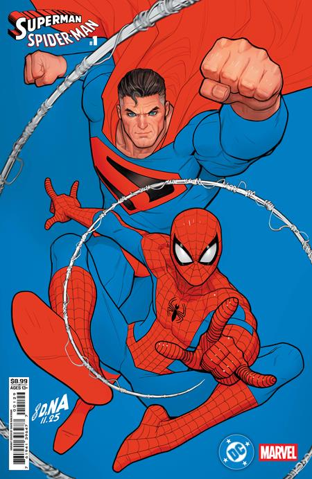 DC Marvel Superman Spider-Man #1 (One Shot) Cover Q David Nakayama DNA Variant (2026) - CONDITION: NM - IN STOCK