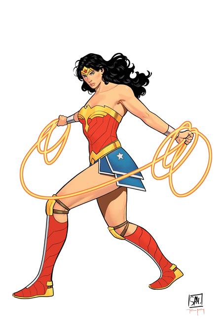 WONDER WOMAN #31 CVR G DANIEL SAMPERE CORNER BOX SPOT FOIL VAR ISBN: 76194138162603171 - Release Date: 3/18/26