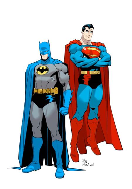 BATMAN SUPERMAN WORLDS FINEST #49 CVR F DAN MORA CORNER BOX SPOT FOIL VAR ISBN: 76194137521204961 - FOC DATE: 2/23/26  - Release Date: 3/18/26