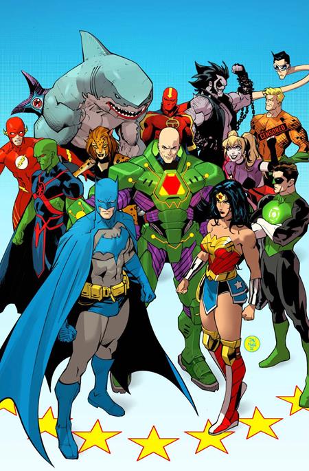 JUSTICE LEAGUE UNLIMITED #17 CVR A DAN MORA ISBN: 76194138573001711 - FOC DATE: 3/2/26  - Release Date: 3/25/26