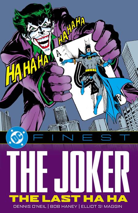 DC FINEST THE JOKER THE LAST HA HA TP ISBN: 9781799510253 - FOC DATE: 2/16/26  - Release Date: 4/28/26