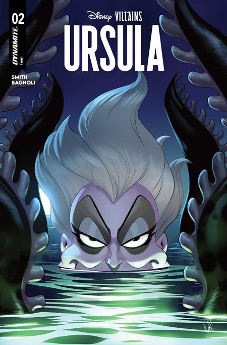 DISNEY VILLAINS URSULA #2 CVR C ROBERT QUINN VAR ISBN: 72513036284102031 - FOC DATE: 2/9/26  - Release Date: 3/11/26