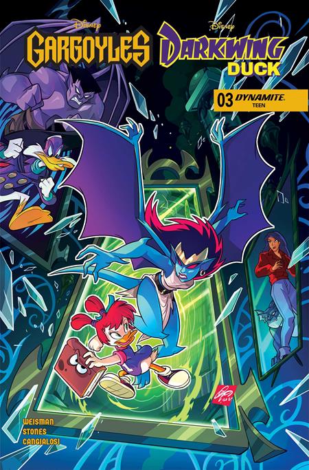 GARGOYLES DARKWING DUCK #3 CVR D CIRO CANGIALOSI VAR ISBN: 72513036250603041 - FOC DATE: 2/2/26  - Release Date: 3/4/26