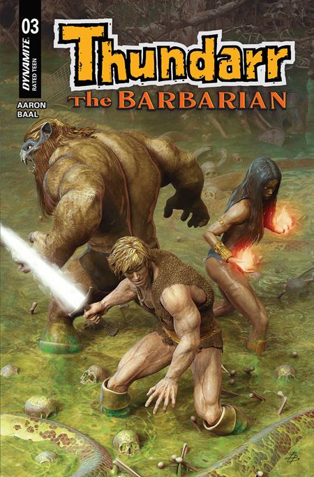 THUNDARR THE BARBARIAN #3 CVR C BJORN BARENDS VAR ISBN: 72513036251303031 - FOC DATE: 2/2/26  - Release Date: 3/4/26
