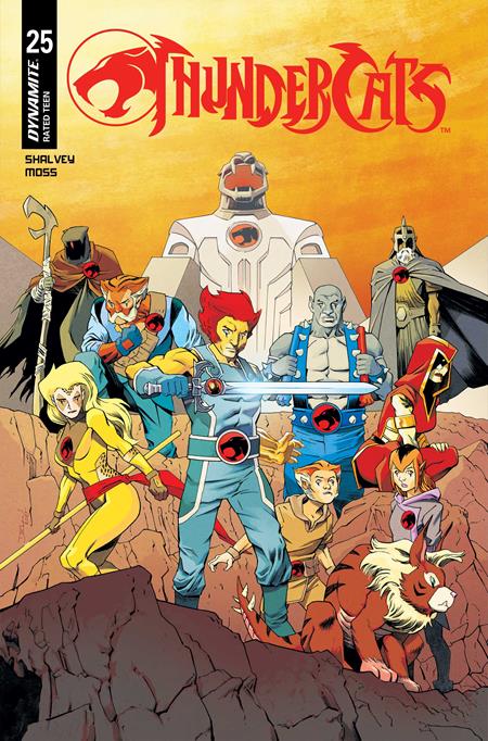 THUNDERCATS #25 CVR B DECLAN SHALVEY VAR ISBN: 72513034116725021 - FOC DATE: 2/23/26  - Release Date: 3/25/26
