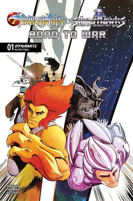 THUNDERCATS X SILVERHAWKS ROAD TO WAR (ONE SHOT) CVR A SEBASTIAN PIRIZ ISBN: 72513036345901011 - FOC DATE: 2/16/26  - Release Date: 3/18/26