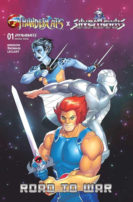 THUNDERCATS X SILVERHAWKS ROAD TO WAR (ONE SHOT) CVR B MEGHAN HETRICK VAR ISBN: 72513036345901021 - FOC DATE: 2/16/26  - Release Date: 3/18/26