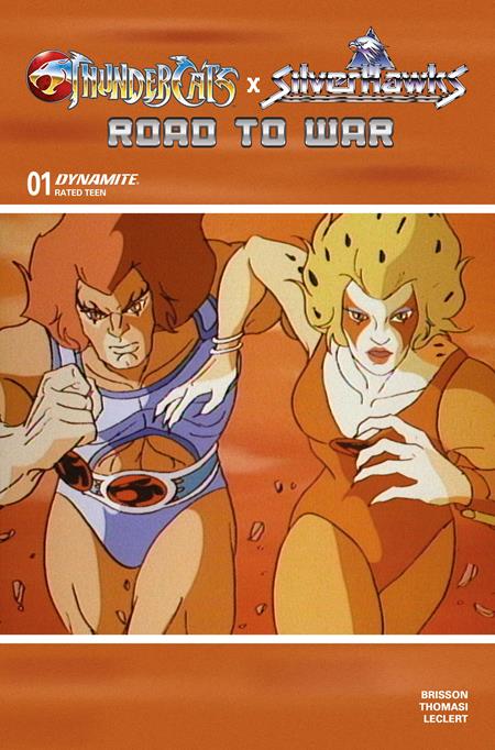 THUNDERCATS X SILVERHAWKS ROAD TO WAR (ONE SHOT) CVR E ANIMATION ART VAR ISBN: 72513036345901051 - FOC DATE: 2/16/26  - Release Date: 3/18/26