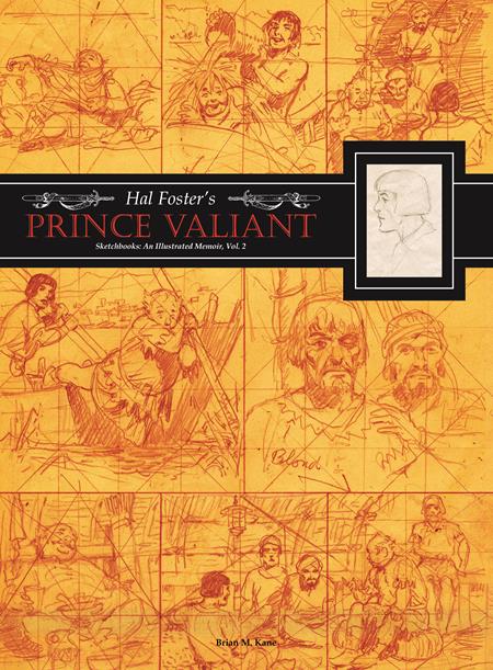 HAL FOSTERS PRINCE VALIANT SKETCHBOOKS HC VOL 02 AN ILLUSTRATED MEMOIR (MR) ISBN: 0126FB0773 - Release Date: 3/25/26