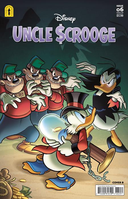 UNCLE SCROOGE LEGACY #466 BY MOONLIGHTS BLIGHT CVR B ANDREA FRECCERO VAR ISBN: 61520081610046621 - FOC DATE: 2/9/26  - Release Date: 3/25/26