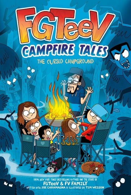 FGTEEV CAMPFIRE TALES TP VOL 01 THE CURSED CAMPGROUND ISBN: 9780063349445 - FOC DATE: 2/9/26  - Release Date: 3/4/26