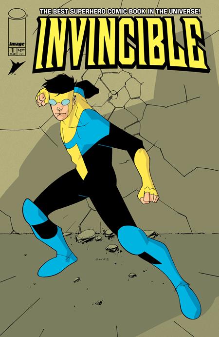 INVINCIBLE FOIL EDITION #1 REPRINT CVR A CORY WALKER & BILL CRABTREE FOIL ISBN: 70985304593900111 - FOC DATE: 2/16/26  - Release Date: 3/11/26