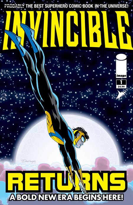 INVINCIBLE RETURNS FACSIMILE EDITION #1 CVR C DARWYN COOKE VAR ISBN: 70985304592200131 - FOC DATE: 3/2/26  - Release Date: 3/25/26
