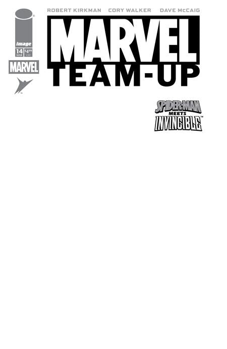 MARVEL TEAMUP #14 FACSIMILE EDITION CVR G BLANK SKETCH VAR ISBN: 70985304588500171 - FOC DATE: 2/9/26  - Release Date: 3/4/26