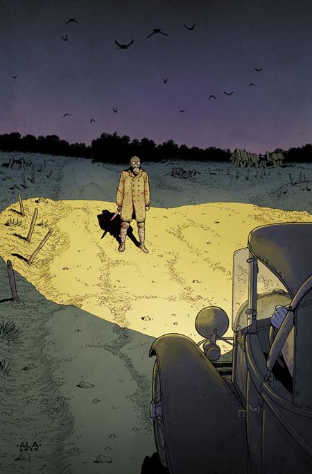 DUST TO DUST #8 (OF 8) CVR B ANDRE LIMA ARAUJO VAR (MR) ISBN: 70985304195500821 - FOC DATE: 2/9/26  - Release Date: 3/4/26