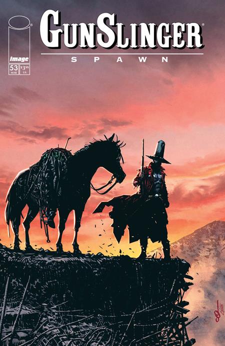 GUNSLINGER SPAWN #53 CVR B MIRKO COLAK VAR ISBN: 70985303221205321 - FOC DATE: 3/30/26  - Release Date: 4/22/26