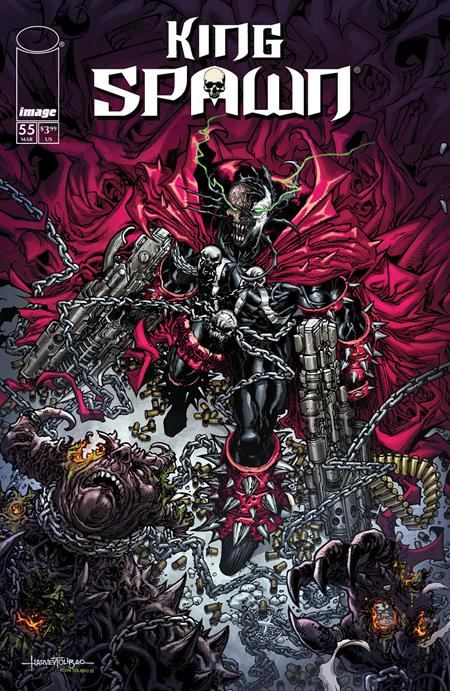 KING SPAWN #55 CVR A HARVEY TOLIBAO ISBN: 0126IM0397 - Release Date: 3/18/26