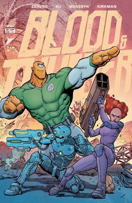 BLOOD & THUNDER #11 CVR E EJ SU & MSASSYK INVINCIBLE TEAM UP VAR (MR) ISBN: 70985304317101151 - FOC DATE: 2/16/26  - Release Date: 3/11/26